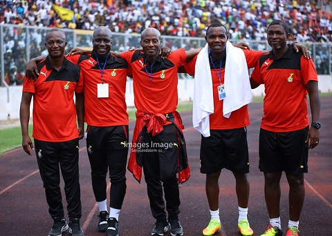 The technical team of the Black Stars