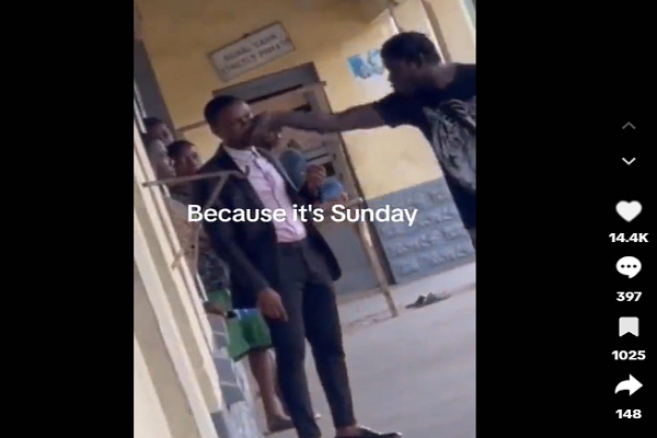 Man threatens to beat up pastor over homeless man