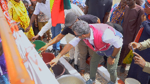 The residents of Sagnarigu now have water