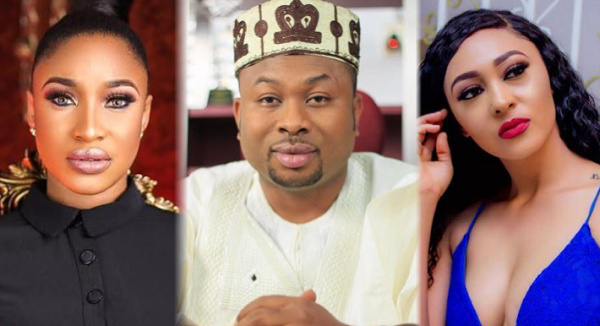 Tonto Dikeh, Churchill and Rosy Meurer