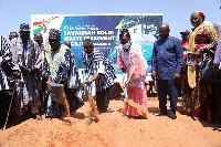 The project formed part of President Akufo-Addo's vision to make Ghana clean when completed
