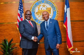 Asenso In A Handshake With US Official 