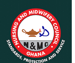 Logo of the Nursing and Midwifery Council (NMC) of Ghana