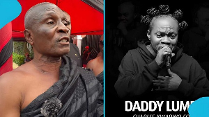 Abusuapanin Kofi Owusu (L) has been accused of mismanaging Daddy Lumba's memorial funds Abusuapanin Kofi Owusu (L) has been accused of mismanaging Daddy Lumba's memorial funds