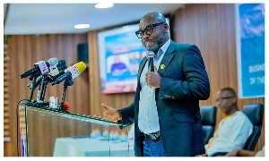 Economist and senior lecturer at the University of Ghana, Professor Lord Mensah