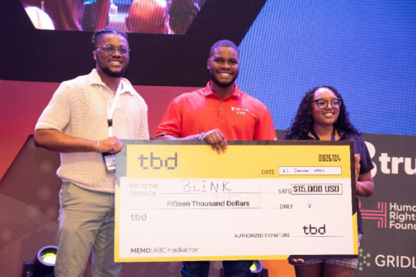 Emmanuel Kufre from Nigeria awarded $15,000 in BTC