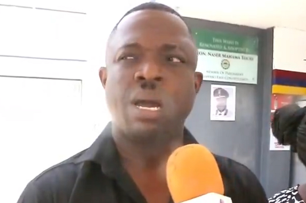 Richard said almost his entire family was trapped under the rubble