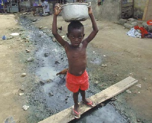 Child Carry Water