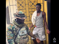 The young man was questioned over the poor sanitary conditions of his compound