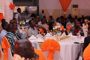 A Section of the Customers at the Draw