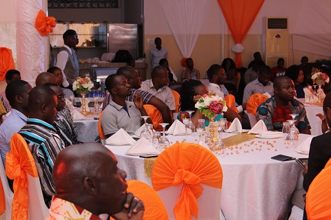 A Section of the Customers at the Draw