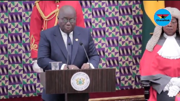 President Akufo-Addo delivers the 2018 State of the Nation Address