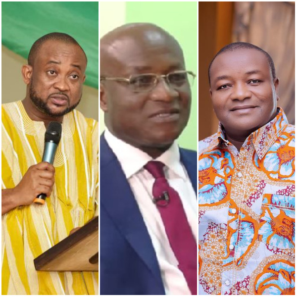 Pius Enam Hadzide, Kyei-Mensah-Bonsu and Hassan Ayariga