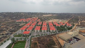 A bird's eye view of Eden Heights Apartments