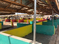 The new market constructed by Kwaku Bonsam