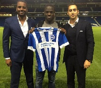 Elvis Manu has joined Brighton and Hove Albion from Feyenoord