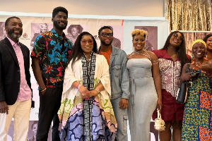 Rita Dominic [3rd from left], others at the launch