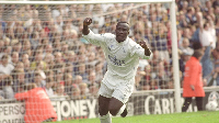 Tony Yeboah scored a volley against Liverpool