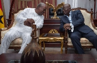 John Dramani Mahama and President Akufo-Addo | File photo