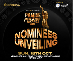 Flyer for the nomination of  the 2026 Praise Achievement Awards