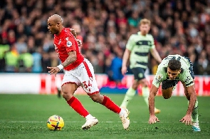 Ghana captain Andre Ayew hails ‘unbelievable atmosphere’ in Nottingham Forest draw against Manchester City