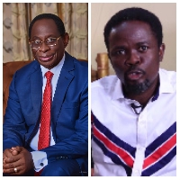Dr Konadu Apraku and Dan Kwaku Yeboah