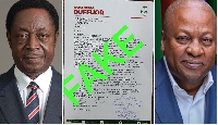 Dr. Kwabena Duffuor, the disclaimed letter and John Dramani Mahama