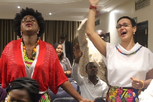 Some worshippers @ the event