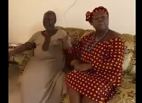 Moses Apetogou Afenyo Kofi (L) 'father' of Afenyo-Markin with Abla Amewota Amable
