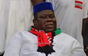 Jewel Ackah is credited for the composition of the NDC's Anthem