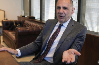 Greece Foreign Minister Giorgos Gerapetritis at the Permanent Mission of Greece to the United Nation