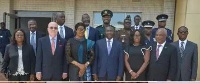 Vice President, Dr Mahamudu Bawumia and some dignitaries at the launch