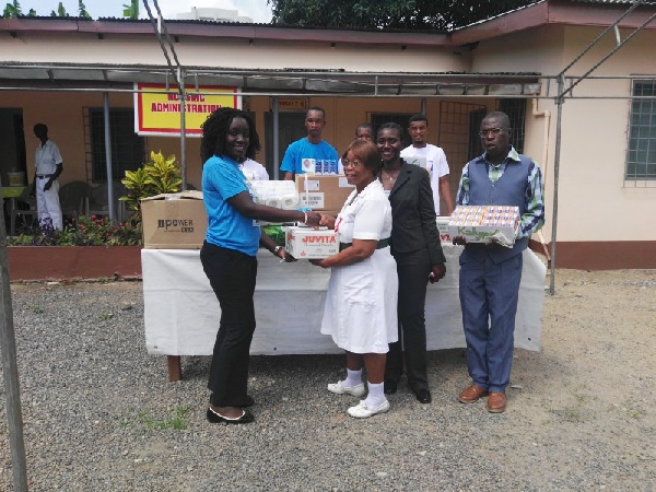 Phinas Pharma Limited donates to Accra psychiatric Hospital