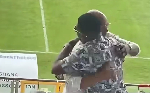 Watch beautiful moment Andre Ayew and Asamoah Gyan shared an emotional embrace