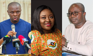 (L-R) Mustafa Yussif, Gifty Oware-Mensah and Osei Assibey Antwi will all be prosecuted by the state