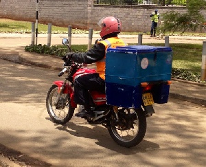 Delivery Services via motorbikes have become popular due to increase in e-commerce transactions