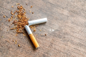 Tobacco Split In Two