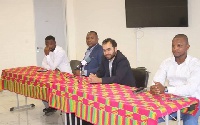 The CAF media team met with journalists on Monday