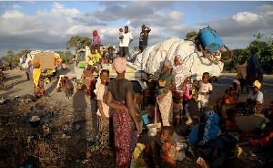 More than 100,000 people have been displaced by the conflict in the north of Mozambique