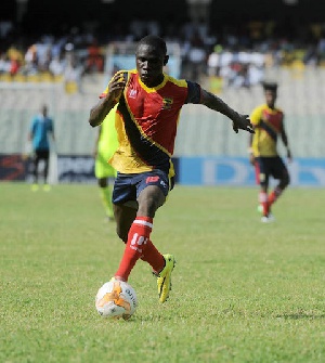 Isaac Mensah has re-joined Hearts after his loan spell