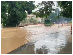 KNUST flooding disrupts academic activities, students left stranded
