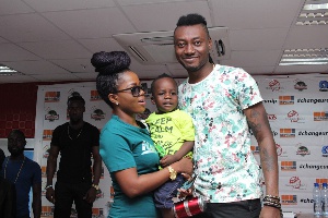 Pappy Kojo with Mzbel at the event
