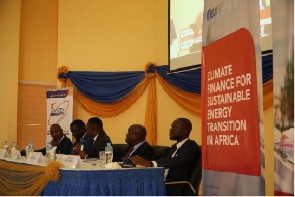 Oluwaseun David -Akindele , (right) Head of Corporate Communications, Access Bank Gh Plc, others