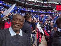 Ing Kwabena Agyei Agyepong was at Wembley to watch the final of the FA Cup