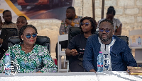 Ms. Slyvia Owu, GSA Deputy CEO, Technical and Prince Ankrah, GSA Deputy CEO, Operations