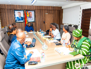 The Minister of Energy inaugurated the new Bui Power Authority board