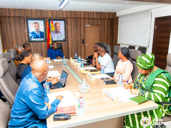 The Minister of Energy inaugurated the new Bui Power Authority board