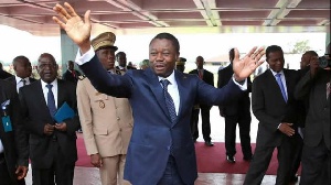 Incumbent President Faure Gnassingbe