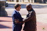 PHOTOS: President Mahama, Macron engage in high-level talks on global health reforms