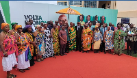 Participants of The Volta Economic Forum pose for a photo